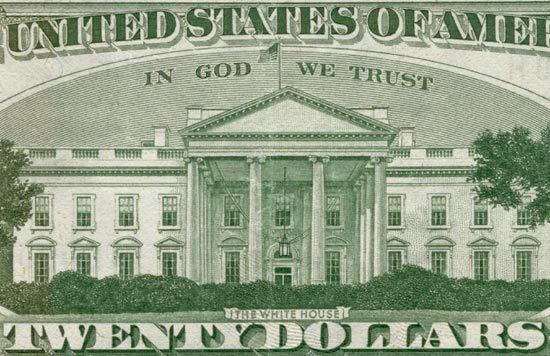 &quot;In God We Trust&quot;, Twenty Dollar Bill