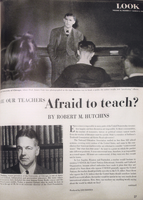 Are Our Teachers Afraid to Teach?